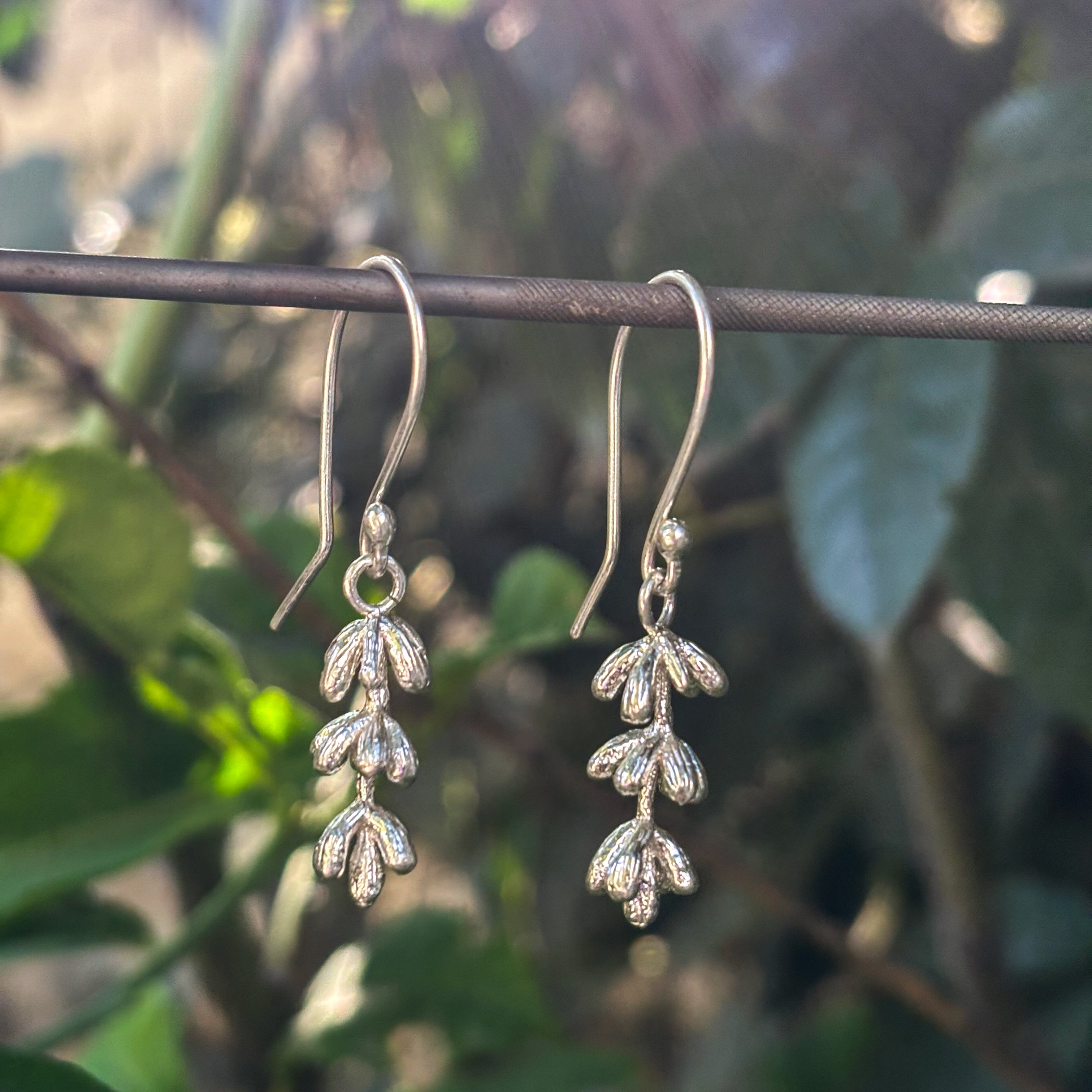 Aros de Lavanda colgantes