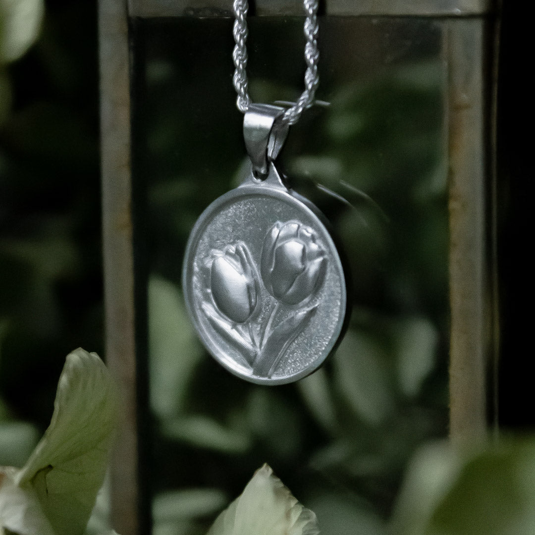 Medallita Tulipán