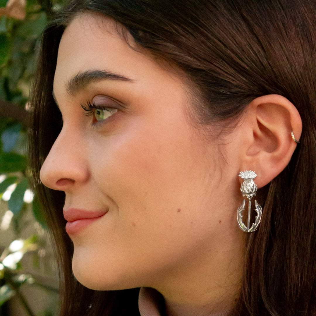 Aros flor de cardo