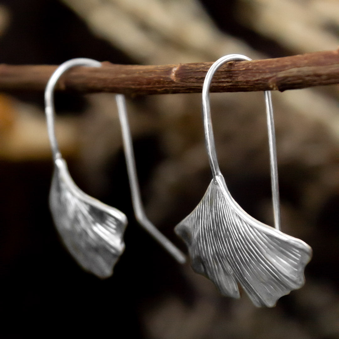 Aros Ginkgo Plata