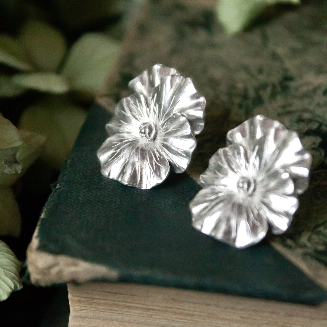 Aros flor de pensamiento
